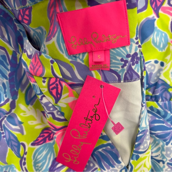Lilly Pulitzer Martine Dress in Dew Drop Stay Fly Size S NWT - Picture 11 of 13